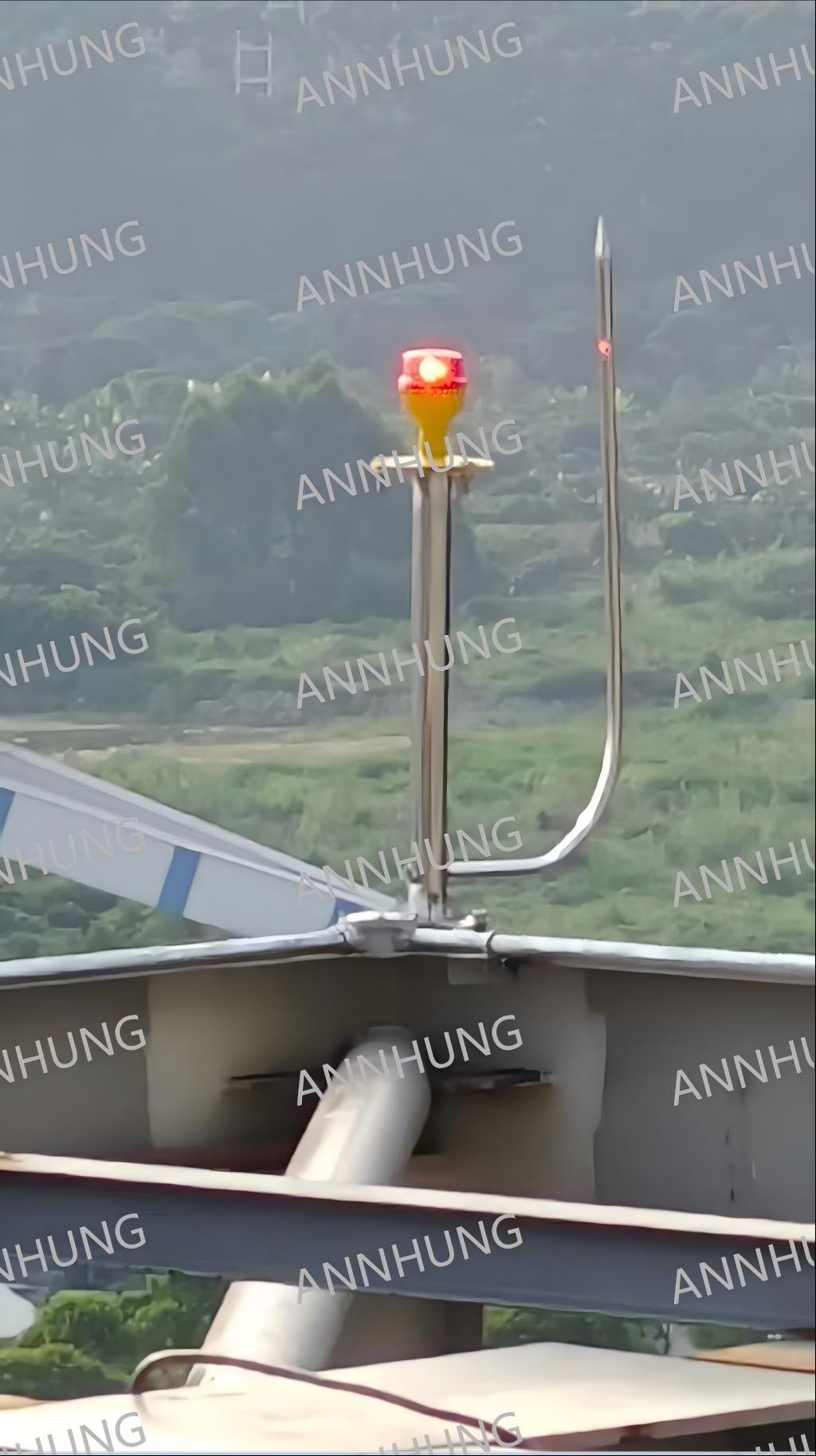 kasus perusahaan terbaru tentang AH-LI-B2 Low-Intensity L810 Aviation Obstruction Light — Installation Cases