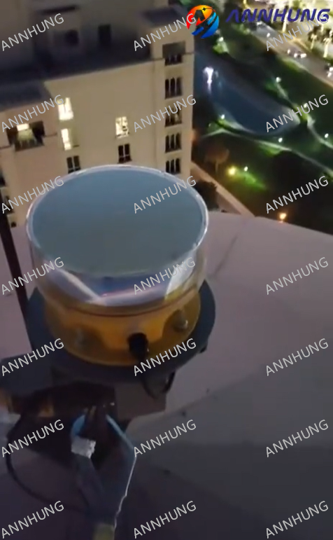 kasus perusahaan terbaru tentang High-rise Residential Building Obstruction Light Case: AH-MI-B2(L) Medium-intensity Type B