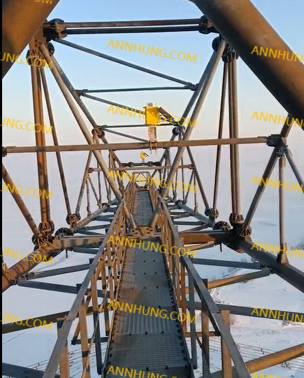 kasus perusahaan terbaru tentang 500KV Xingfu-Yongyuan Transmission Line Proyek Konstruksi Baru, Lampu Obstruksi Penerbangan intensitas Menengah Surya
