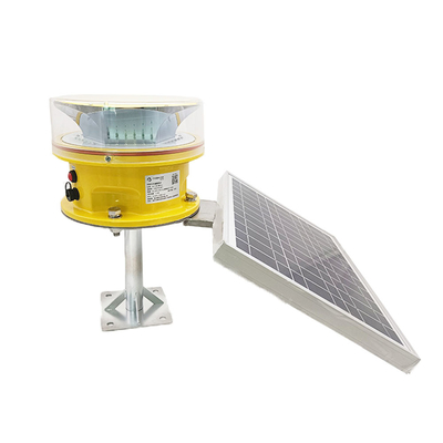 2000cd Red Aviation Obstruction Light Tenaga Surya Intensitas Sedang