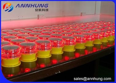 Lampu Obstruksi Penerbangan LED Merah Dengan Fungsi Pemantauan GSM Untuk Tower