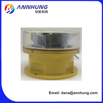 CREE High Intensity LED Aviation Obstruction Light dengan >100.000 Jam LED Life dan UV Protected Polycarbonate Reflector