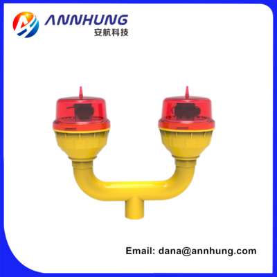 ANNHUNG AH-LI-B2 LED L810 Lampu Penerbangan Ganda 32.5cd 360° Output