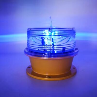 Lampu Lapangan Udara Surya IP68 dengan umur 100000 jam dan badan paduan aluminium untuk pencahayaan penghalang penerbangan