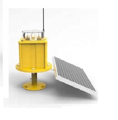 IP65 Waterproof Solar Runway Edge Light dengan Umur 100000 Jam dan Wireless Remote Control untuk Lampu Bandara dan Heliport