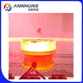 2000cd Medium Intensity LED Aviation Obstruction Light Perlindungan Rangkaian Terpadu