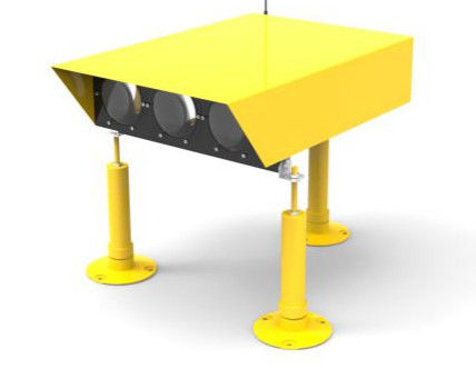 Lampu Pendaratan Helipad 80m / S Pembakaran Stabil Lensa Polikarbonat 240VAC