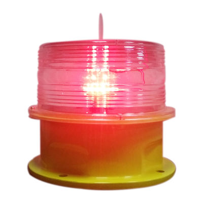 3.7V Isi Ulang LED Mikroprosesor Lentera Laut Terkendali Mono Crystalline Silicon