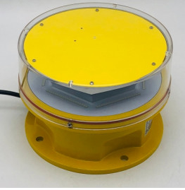 LED Medium Intensity Aviation Obstruction Light Surge Protection Warna Putih