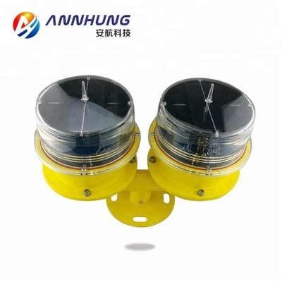AH-LS/T Low-intensity L810 Double Solar Aviation Obstruction Light dengan fotosel